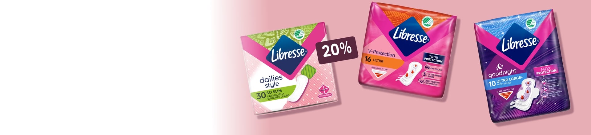 20% på Libresse