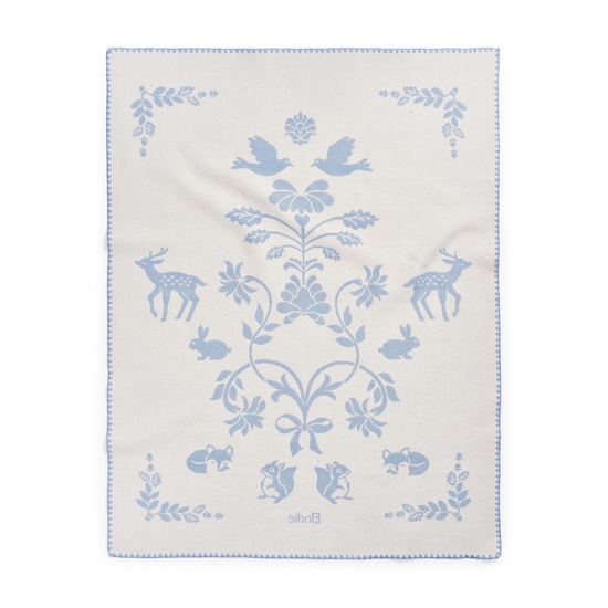 Elodie Jacquard Filt Blueberry Blue