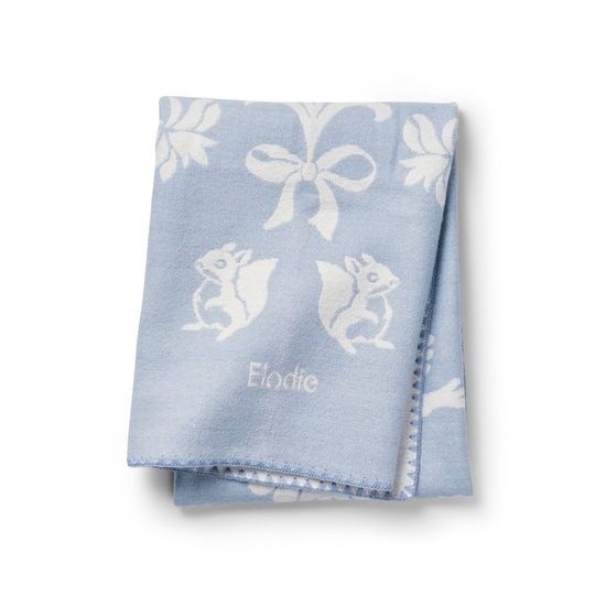 Elodie Jacquard Filt Blueberry Blue