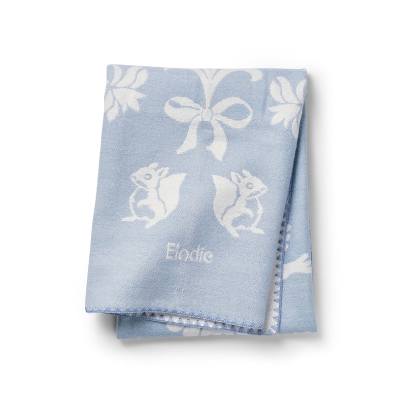 Elodie Jacquard Filt Blueberry Blue
