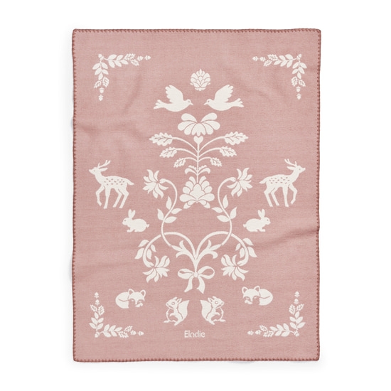 Elodie Jacquard Filt Mullberry Pink