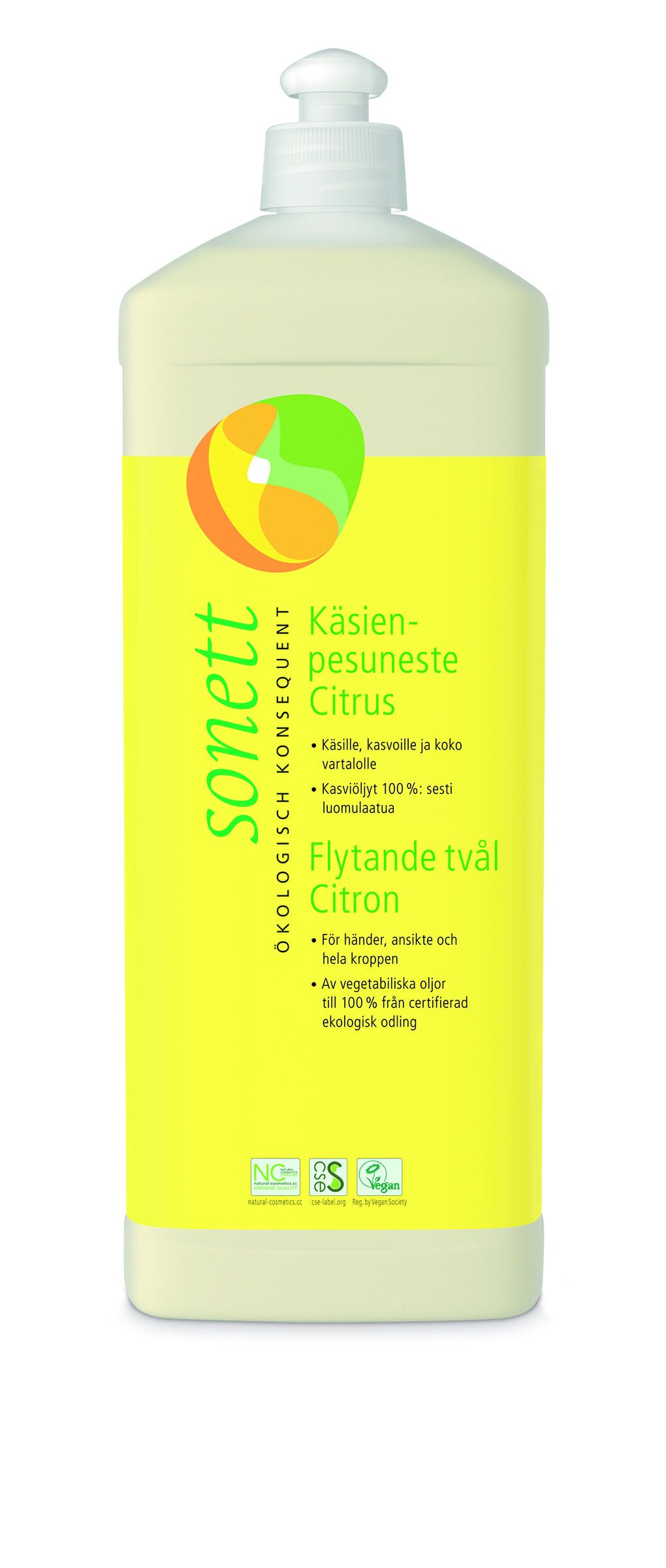 Sonett Flytande Tvål Citron 1 liter