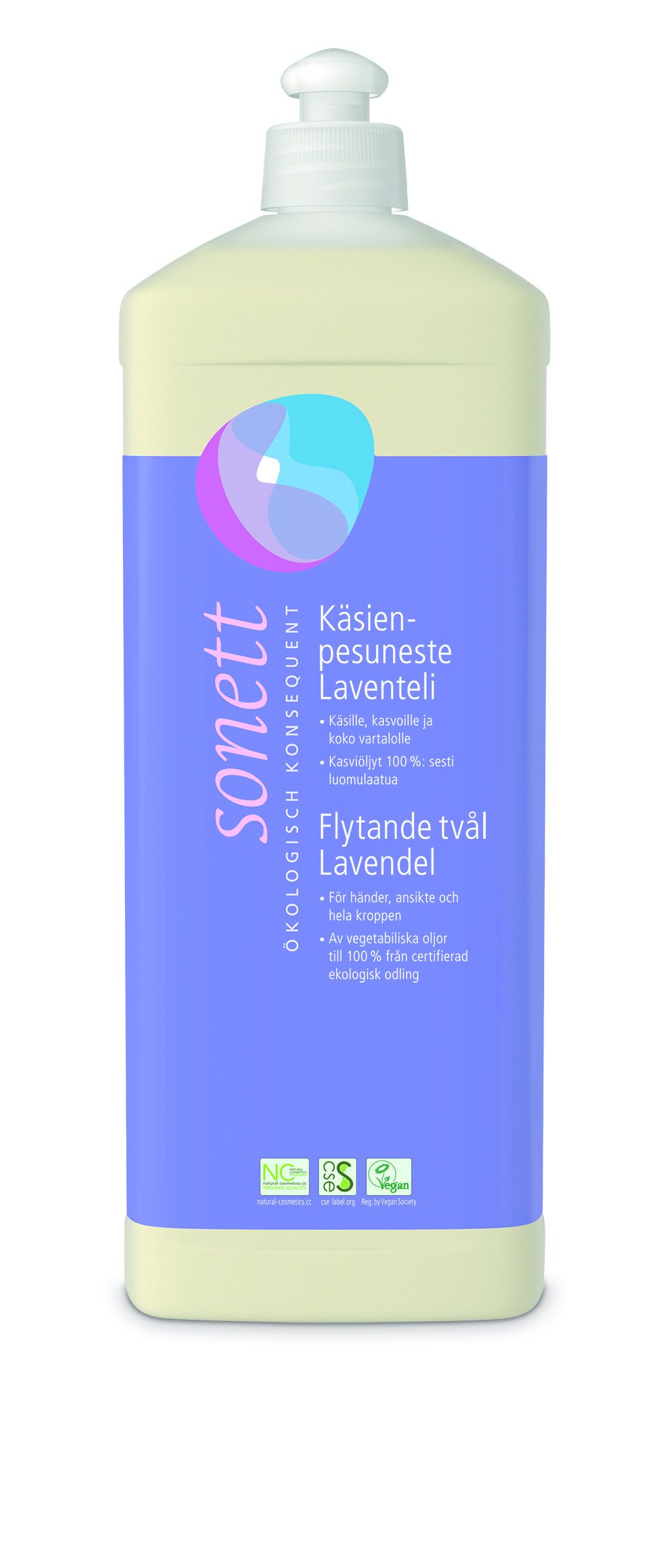 Sonett Flytande Tvål Lavendel 1 liter