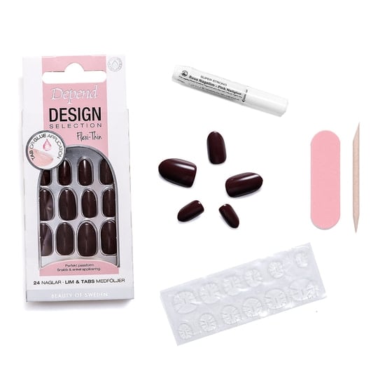 Depend Design Selection Warm Mocca Medium Oval 24 st