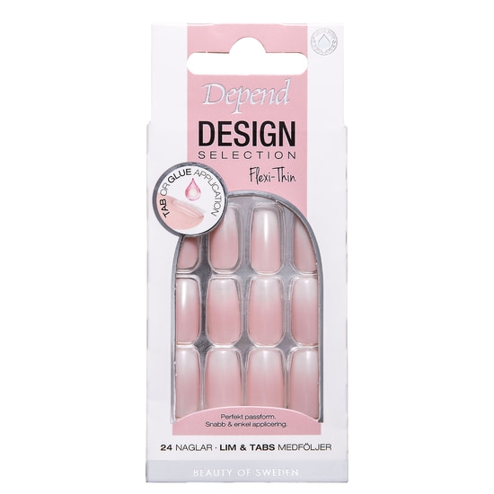 Depend Design Selection Misty Vail Fade Short Coffin 24 st