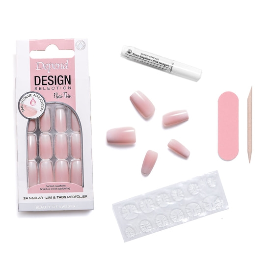 Depend Design Selection Misty Vail Fade Short Coffin 24 st