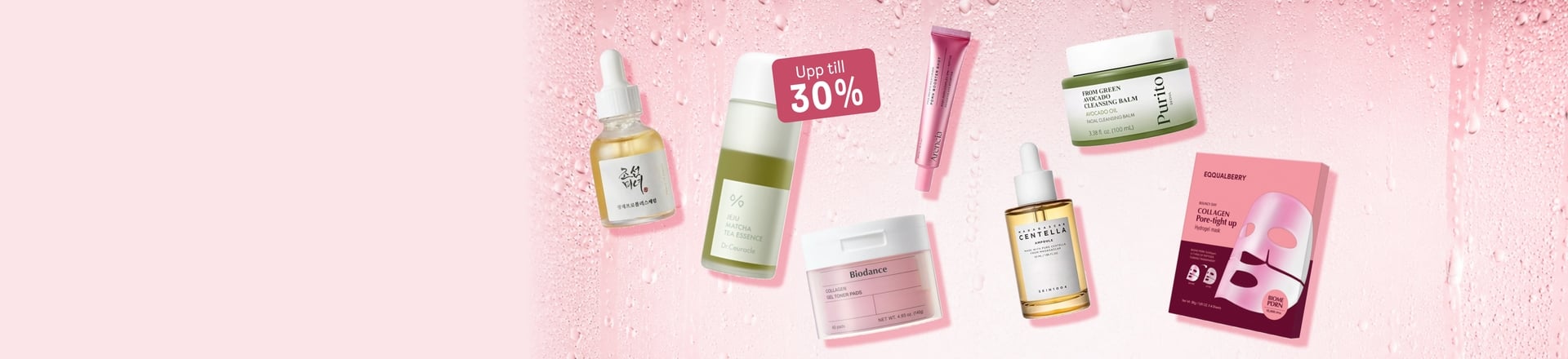Upp till 30% på K-Beauty