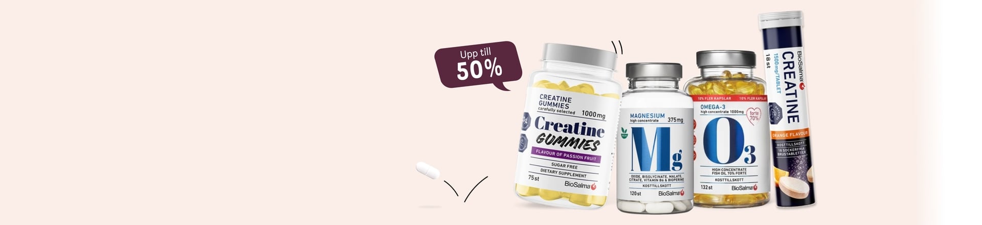 Upp till 50% på BioSalma