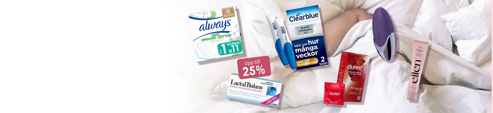 Upp till 25% inom Sex & Intim
