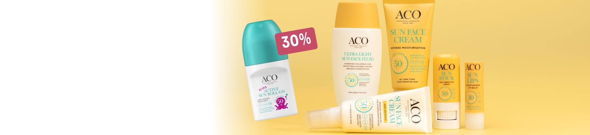 30% på Aco Sun