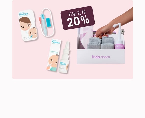 Köp 2, få 20% på Frida Mom & Frida Baby