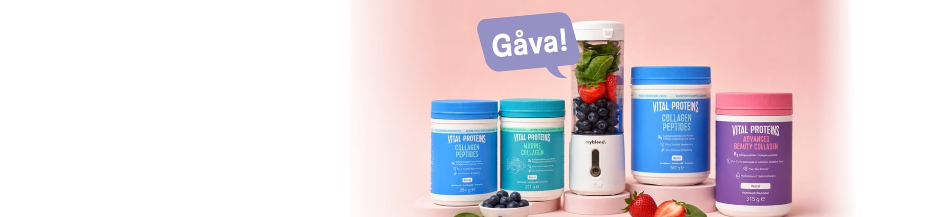 Köp 2, och få gåva på köpet från Vital Proteins