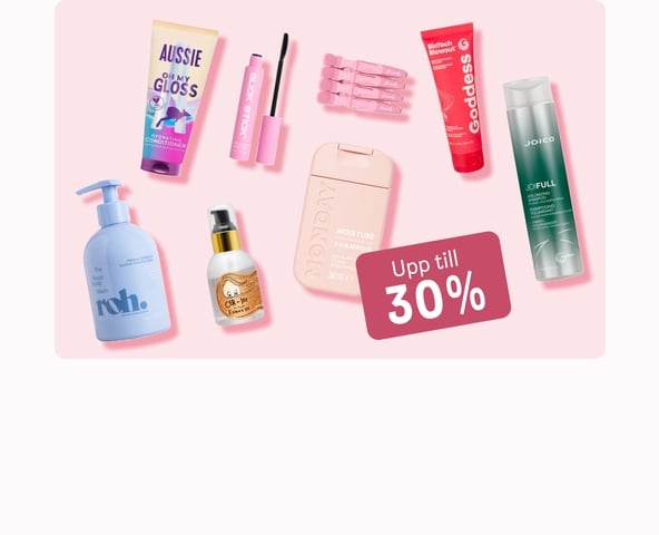 Upp till 30% inom Hårvård