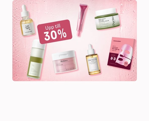 Upp till 30% på K-Beauty