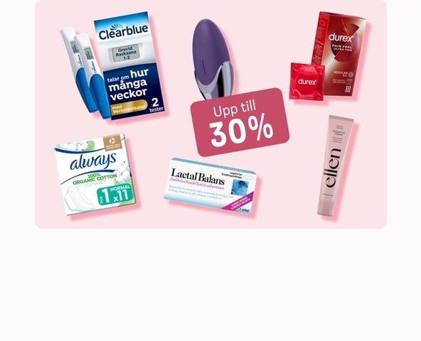 Upp till 25% inom Sex & Intim