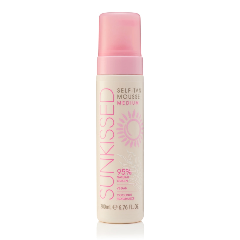 Sunkissed Self Tan Mousse Medium 200 ml