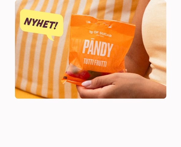 Nyhet! Pändy Tutti Frutti