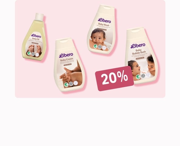 20% på utvalt från Libero