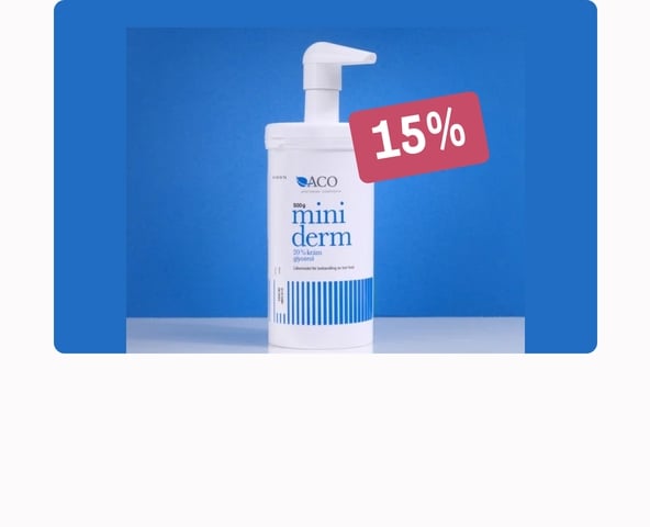 15% på Miniderm