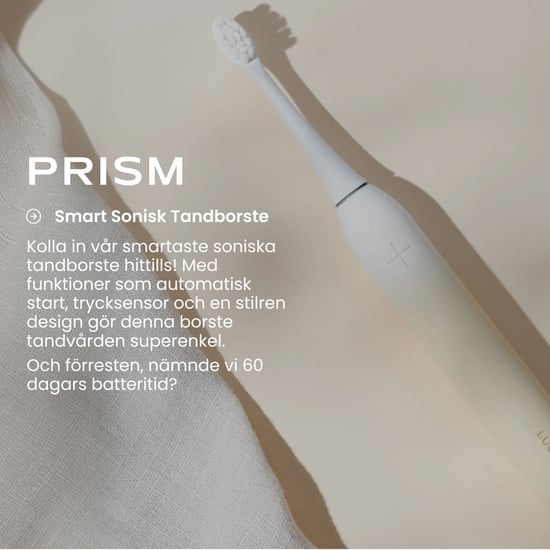 Be Lucent Prism Eltandborste Vanilla Cream