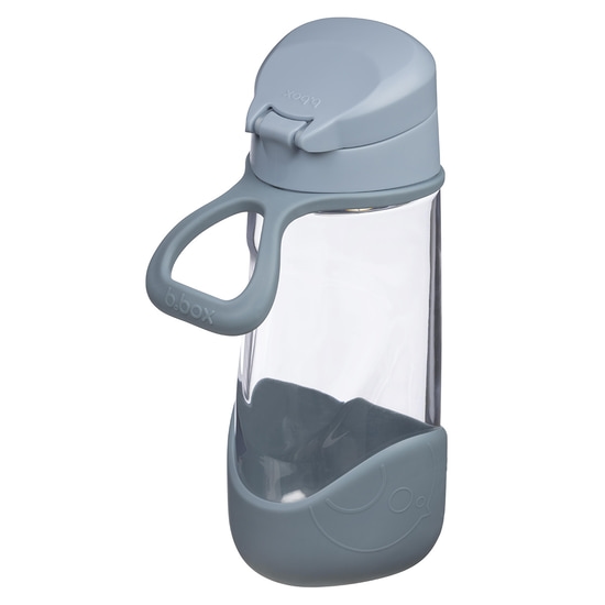 b.box Vattenflaska med pip 450 ml Blå