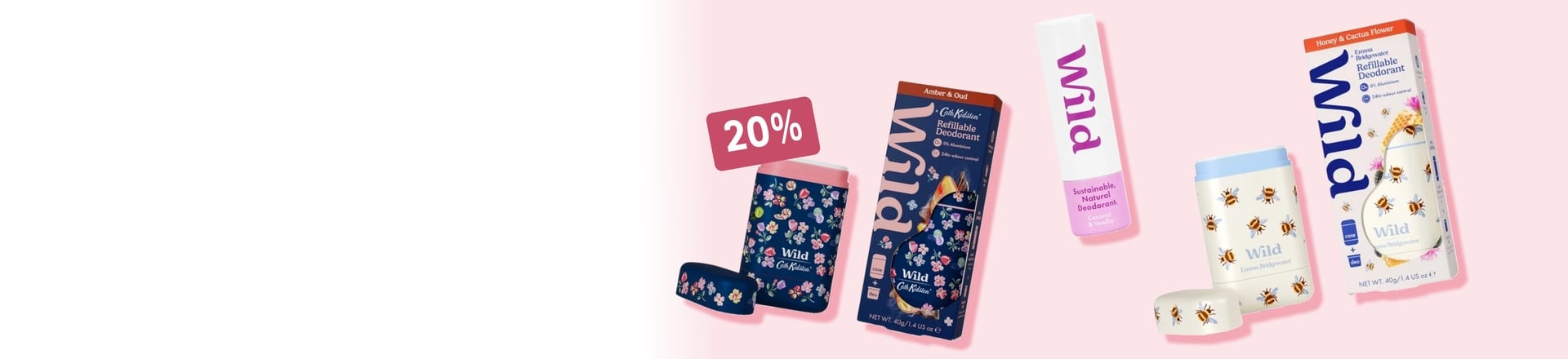 20% på WILD
