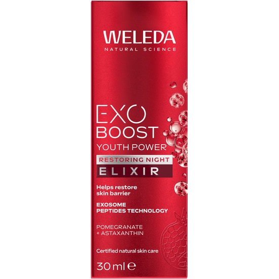 Weleda Exo Boost Youth Power Night Restoring Elixir Pomegranate 30 ml