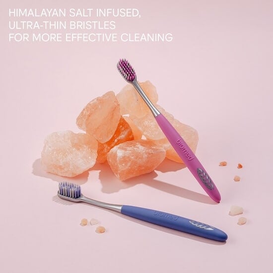 Biomed Pink Salt Ultrasoft Tandborste 3 st