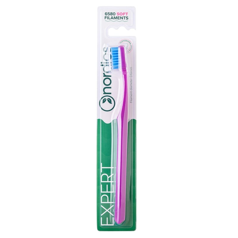 Nordics Curve Toothbrush Dark Purple Soft