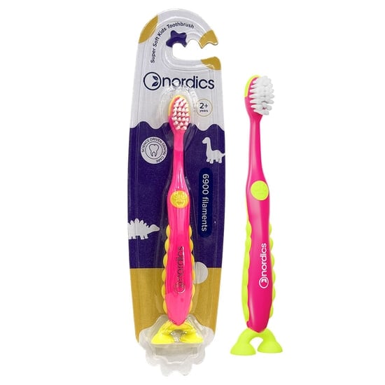 Nordics Kids Toothbrush Dino Purple Soft