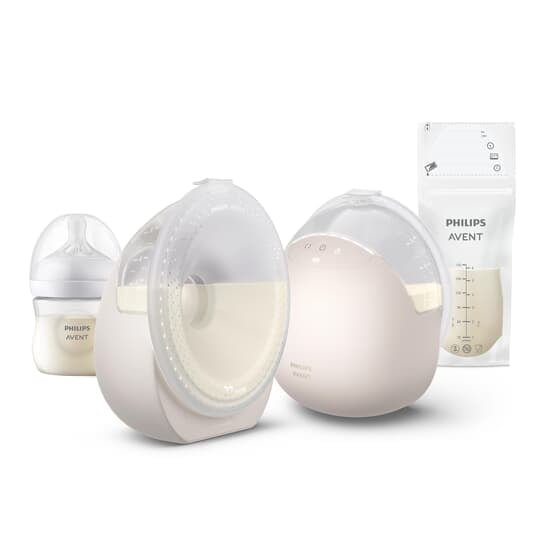 Philips Avent Hands-free Dubbel Elektrisk Bröstpump Startkit SCF495/21