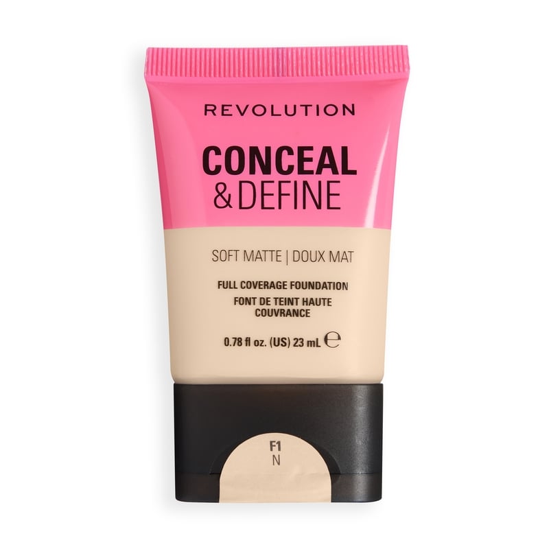 Revolution Beauty London Revolution Conceal and Define Soft Matte Tube Foundation F1N 23 ml