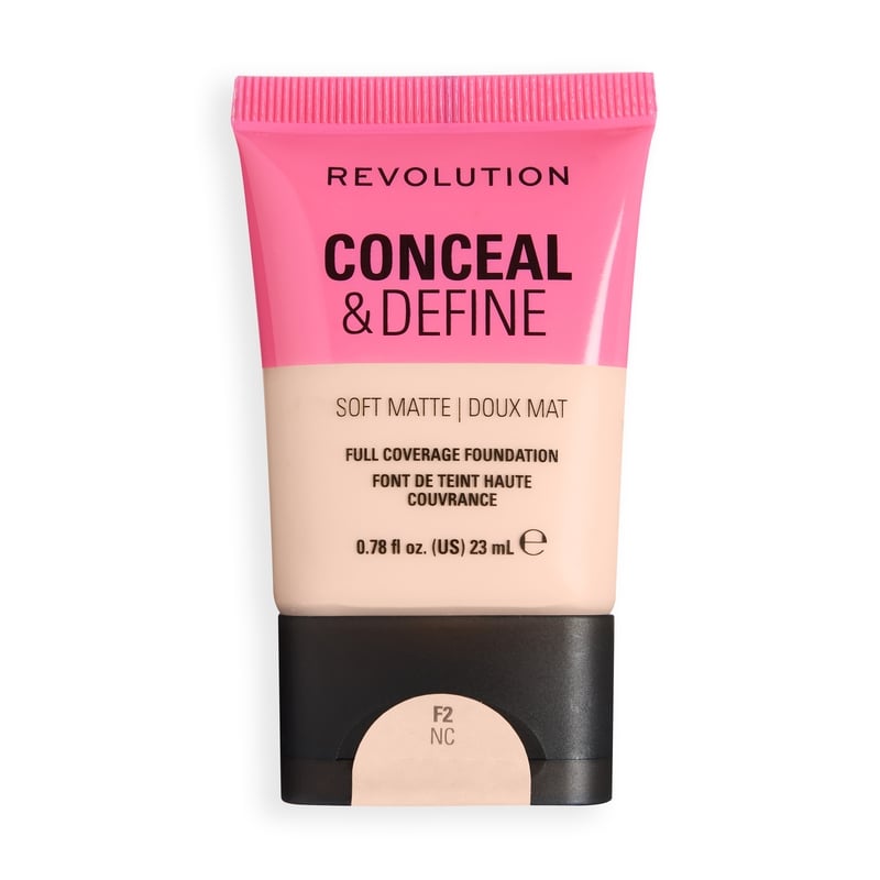 Revolution Beauty London Revolution Conceal and Define Soft Matte Tube Foundation F2NC 23 ml