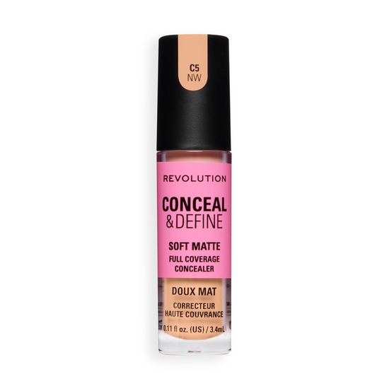 Revolution Conceal and Define Full Coverage Concealer C5NW 3,4 ml