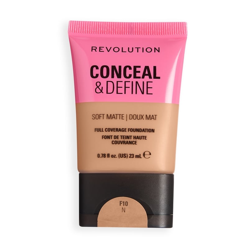 Revolution Beauty London Revolution Conceal and Define Soft Matte Tube Foundation F10N 23 ml