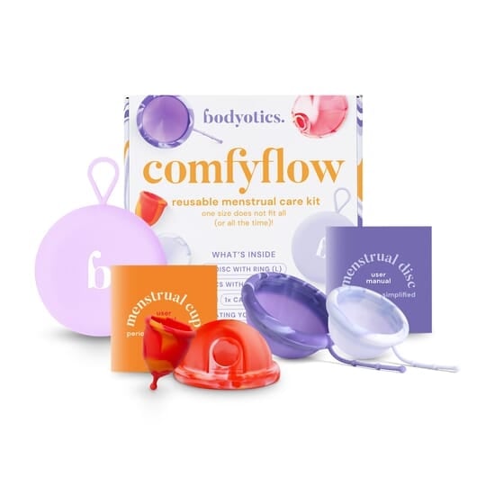 Bodyotics Period Care Set 3 Mensdiskar S & L + Liten Menskopp