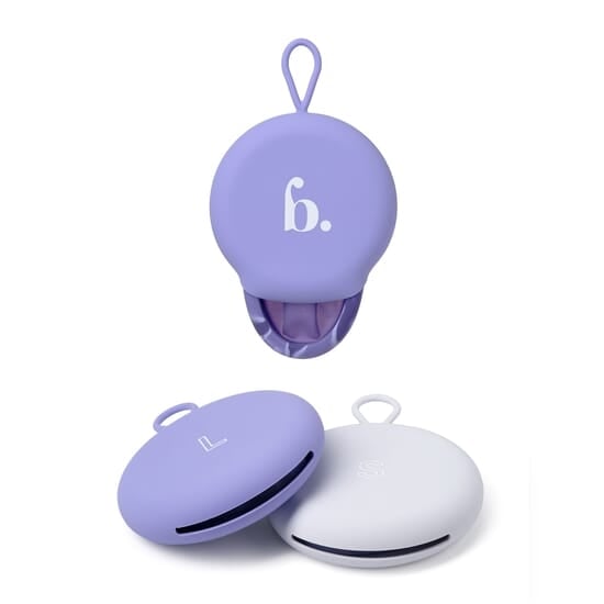 Bodyotics comfydisc Mensdiskar med snöre S & L Lila & Vit