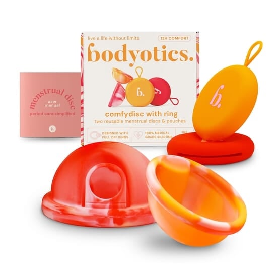 Bodyotics comfydisc Mensdiskar S & L Orange & Röd 
