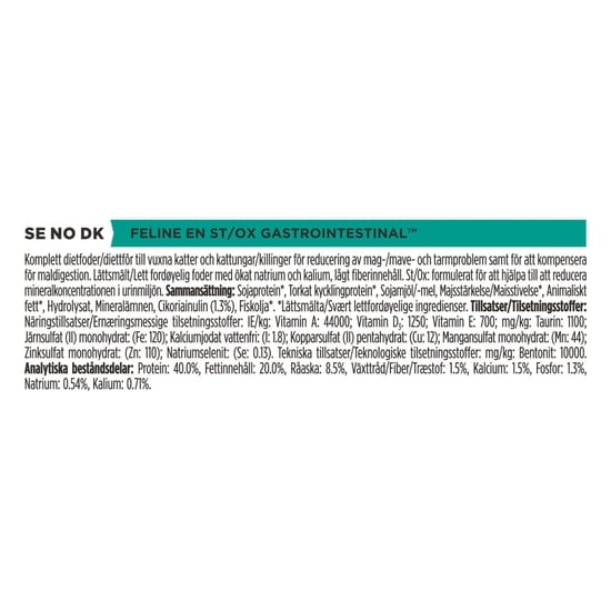 Purina Pro Plan Veterinary Diets Gastrointestinal Katt Torrfoder 1,5 kg