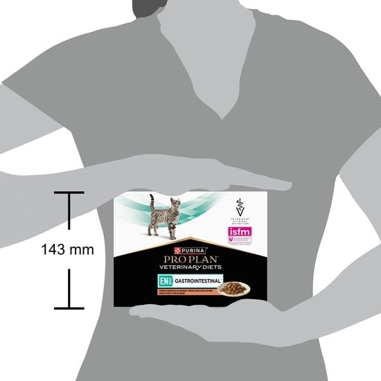 Purina Pro Plan Veterinary Diets Gastrointestinal Lax i Sås Katt Våtfoder 10 x 85 g