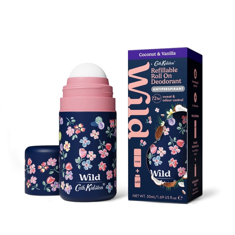Wild Antiperspirant Roll-On Marble Case Coconut Vanilla 50 ml