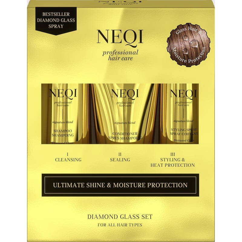 NEQI Diamond Glass Trio XMAS 3 st