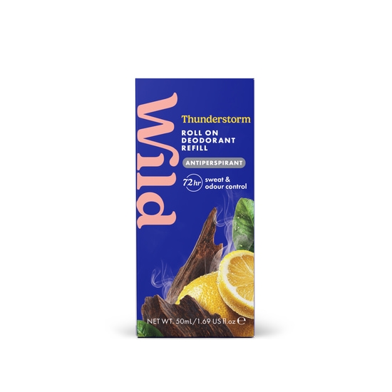 Wild Antiperspirant Roll-On Refill Thunderstorm 55 ml