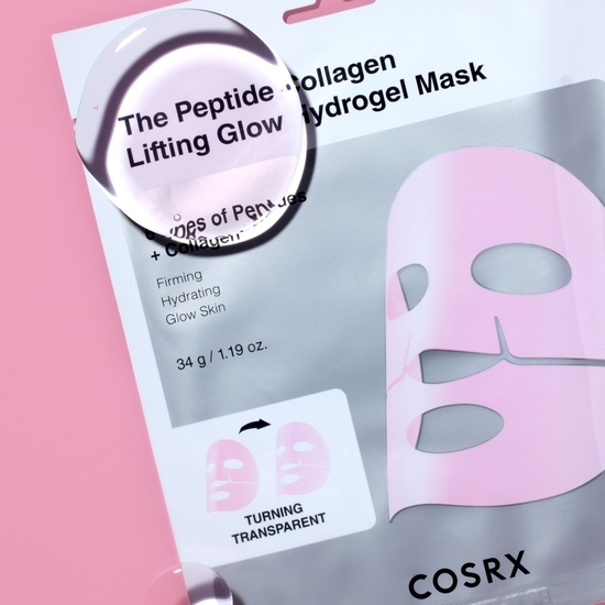 COSRX The Peptide Collagen Lifting Glow Hydrogel Mask