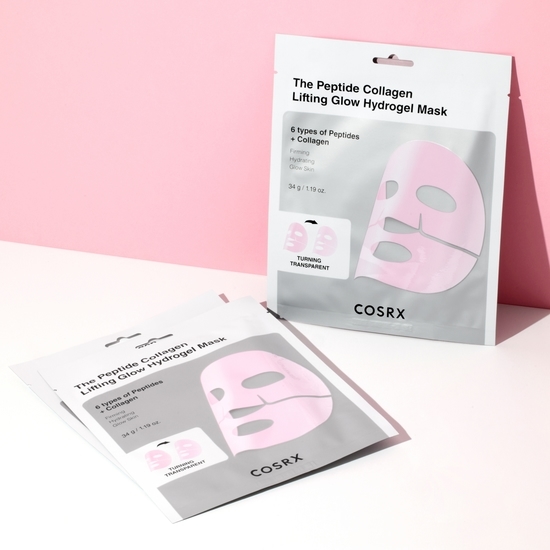 COSRX The Peptide Collagen Lifting Glow Hydrogel Mask