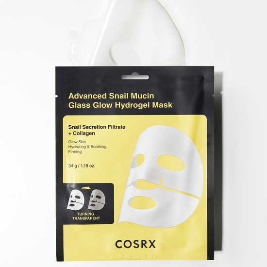 COSRX Advanced Snail Mucin Glass Glow Hydrogel Mask