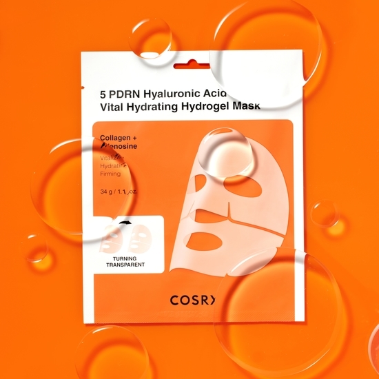 COSRX 5 PDRN Hyaluronic Acid Vital Hydrating Hydrogel Mask
