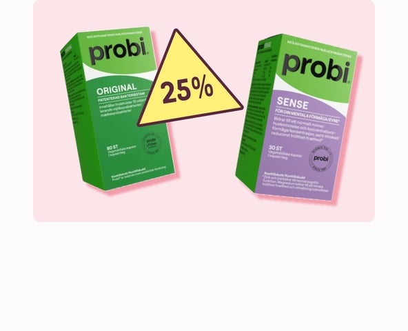 25% på Probi