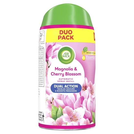 Air Wick Freshmatic Automatic Spray Duo Refill Magnolia & Cherry Blossom 2 x 250 ml