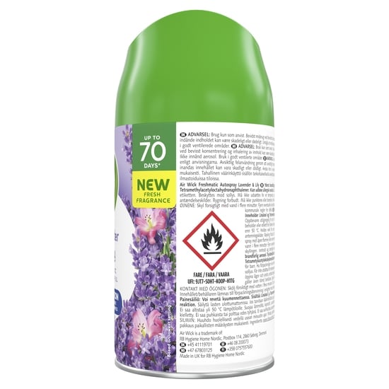 Air Wick Freshmatic Automatic Spray Refill Lavender & Lily 250 ml
